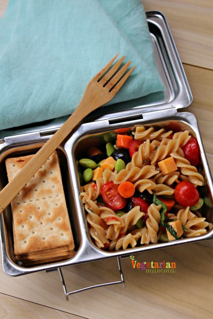 Kid-Friendly-Pasta-Salad-@Vegetarianmamma.com-Pack-Your-Lunch-683x1024